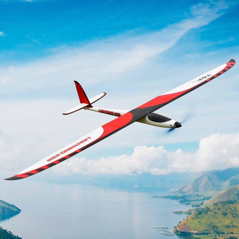 Top RC Lightning 2100mm Electric Glider PNP 4ST309, Model Shop Leeds